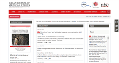 Desktop Screenshot of ijme.in